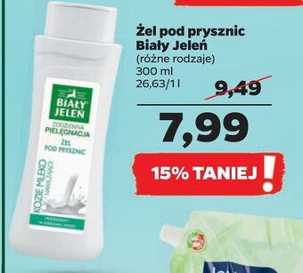 Netto Żel pod prysznic biały jeleń oferta