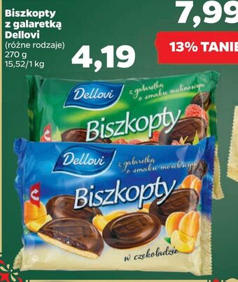 Netto Biszkopty z galaretką dellovi oferta