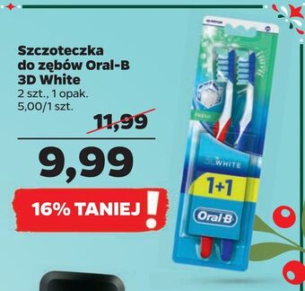 Netto Szczoteczka do zębów oral-b 3d white oferta