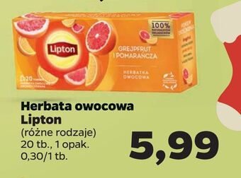 Netto Herbata owocowa lipton oferta