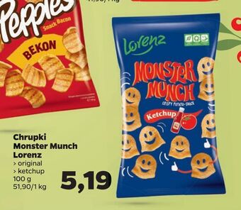 Netto Chrupki monster munch lorenz oferta