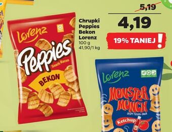 Netto Chrupki peppies bekon lorenz oferta