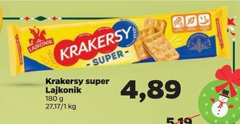 Netto Krakersy super lajkonik oferta