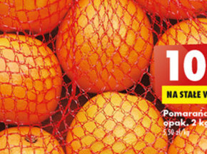 Biedronka Pomarańcza oferta