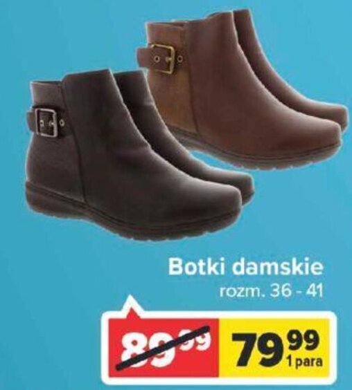 Carrefour Botki damskie rozm. 36-41 oferta