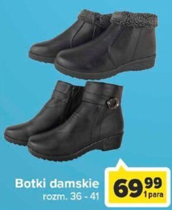 Carrefour Botki damskie rozm. 36-41 oferta