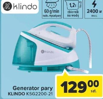 Carrefour Klindo Generator pary KSG2200-21 oferta