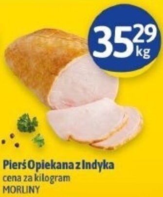 Euro Sklep Morliny Pierś opiekana z indyka 1 kg oferta