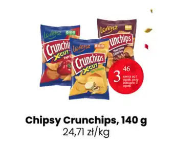 Biedronka Crumchips chipsy 140g oferta