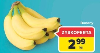 Carrefour Banany 1kg oferta