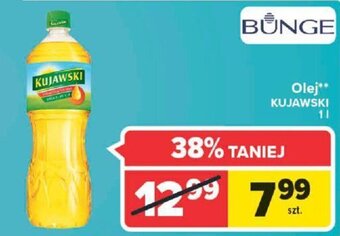 Carrefour Bunge olej kujawski 1l oferta