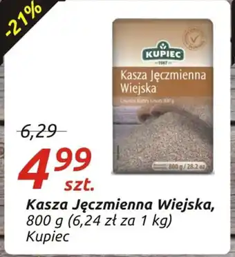 Społem Kupiec Kasza Jęczmienna Wiejska 800g oferta