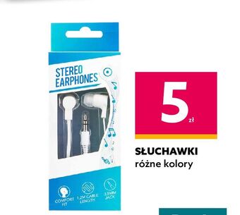 Dealz Słuchawki stereo earphones oferta