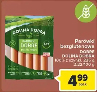 Carrefour Dolina Dobra parówki bezglutenowe 225g oferta