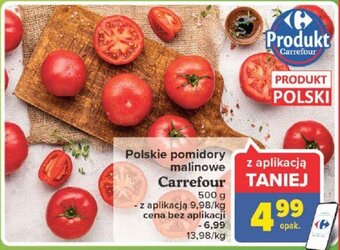 Carrefour Polskie pomidory malinowe 500g oferta