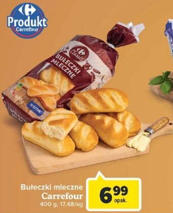 Carrefour Carrefour bułeczki mleczne 400g oferta