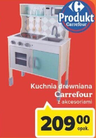 Carrefour Carrefour kuchnia drewniana oferta