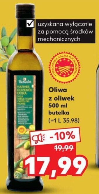 Kaufland Oliwa z oliwek 500 ml butelka oferta