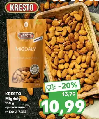 Kaufland Kresto Migdały 150 g opakowanie oferta