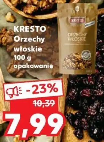 Kaufland Kresto Orzechy włoskie 100 g opakowanie oferta