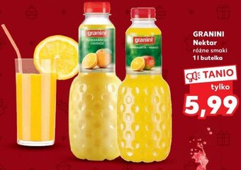 Kaufland Granini Nektar różne smaki 1L butelka oferta
