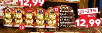 Kaufland Lindt Czekoladki figurki świąteczne 5 x 10 g opakowanie oferta