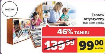 Carrefour Market Zestaw artystyczny 168 elementów oferta