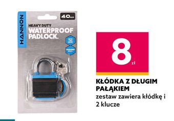 Dealz Kłódka długa z pałąkiem hannon oferta