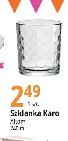 Dino Szklanka karo 240 ml 1 SZT oferta