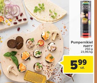 Carrefour Pumpernikiel party mestemacher oferta