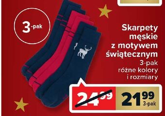 Carrefour Skarpety męskie oferta