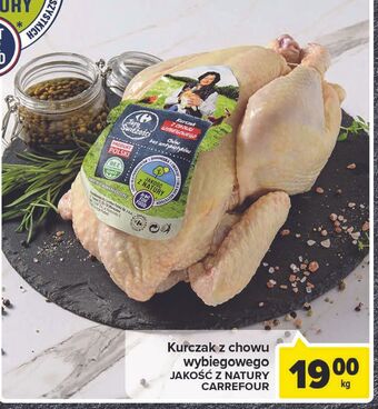 Carrefour Kurczak z chowu wybiegowego jakość z natury carrefour oferta