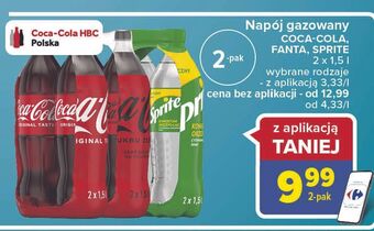 Carrefour Napój coca-cola oferta