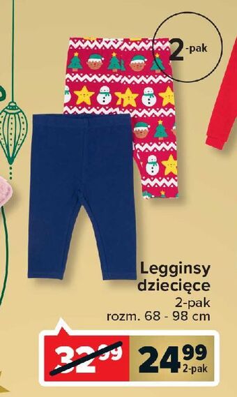 Carrefour Legginsy dziecięce oferta