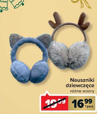 Nauszniki dziewczęce