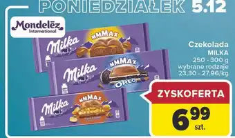 Carrefour Czekolada bubbly milka mmmax oferta