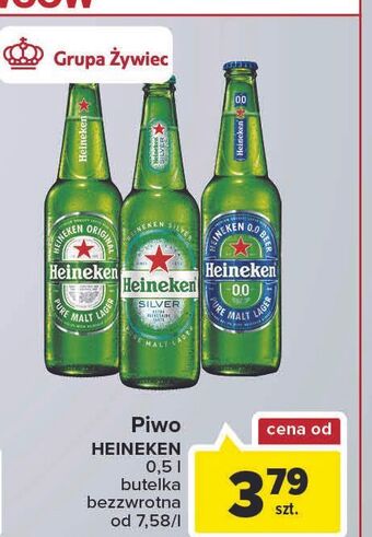 Carrefour Piwo heineken silver oferta