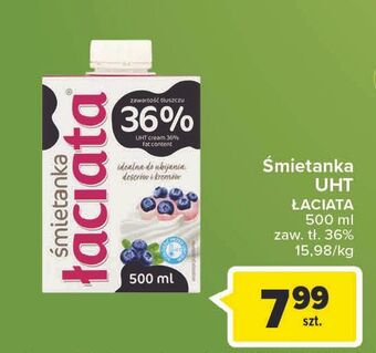 Carrefour Śmietanka 36 % łaciata oferta