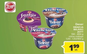 Carrefour Ryż na mleku czekoladowy zott belriso oferta