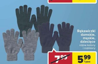 Carrefour Rękawiczki męskie oferta