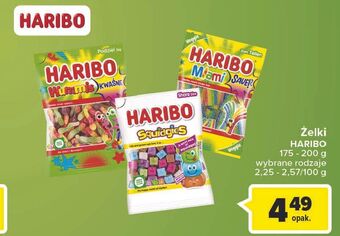 Carrefour Żelki haribo squidgies oferta