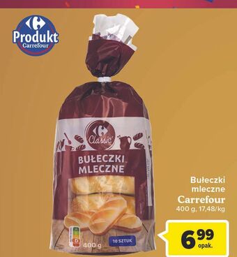 Carrefour Bułeczki mleczne carrefour oferta