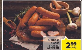 Carrefour Kiełbasa śląska nasza wędzarnia carrefour oferta