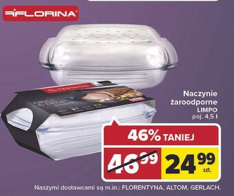 Carrefour Naczynie żaroodporne limpo 4.5 l florina (florentyna) oferta