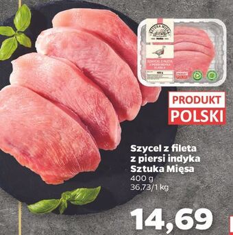 Netto Sznycel z fileta piersi indyka sztuka mięsa netto oferta