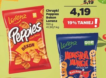 Netto Chrupki bekonowe lorenz peppies oferta