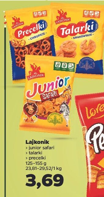 Netto Krakersy lajkonik junior safari oferta