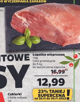 Netto Łopatka wieprzowa bez kości oferta