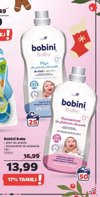 Netto Koncentrat do płukania ubranek niemowlęcych i dziecięcych bobini baby oferta
