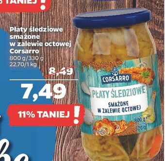 Netto Filety śledziowe wiejskie z cebulką w zalewie olejowej corsarro oferta